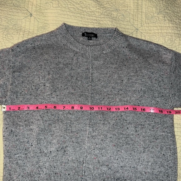 Sisters Size S Wool Blend 3/4 Sleeve Sweater - Picture 12 of 14